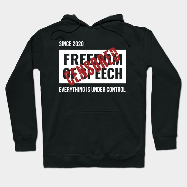 Freedom of speech Hoodie by Nikki Genee Art